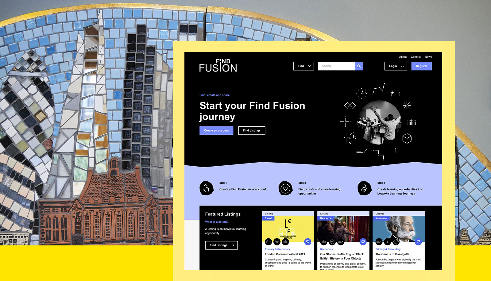 Screenshot of the 'Find Fusion