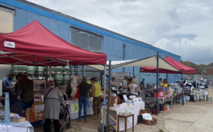 a shot of the market on the 31st of July